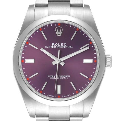 rolex 114300 red grape|rolex oyster perpetual dial.